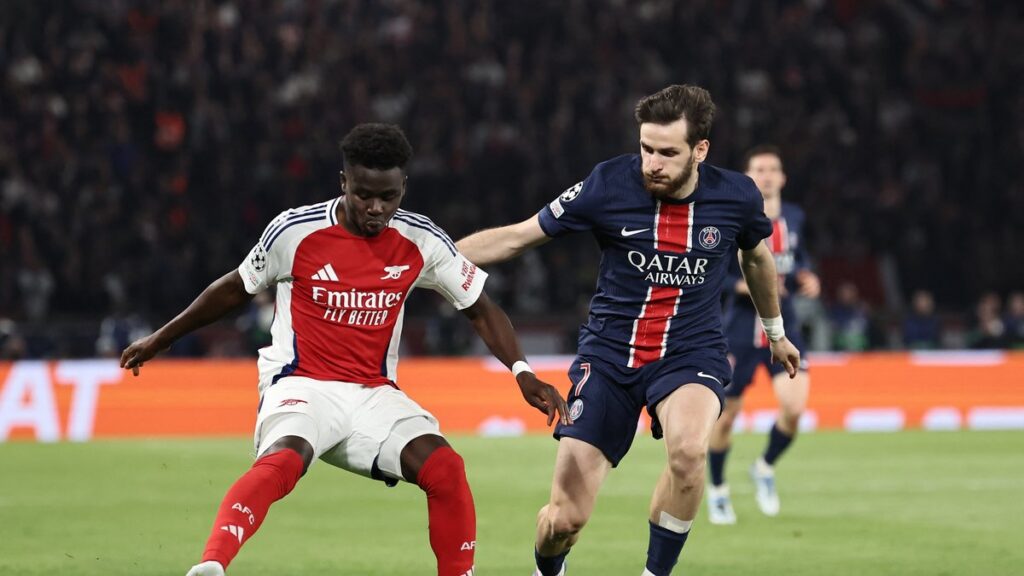 UEFA Champions League semi-finals - PSG vs Arsenal