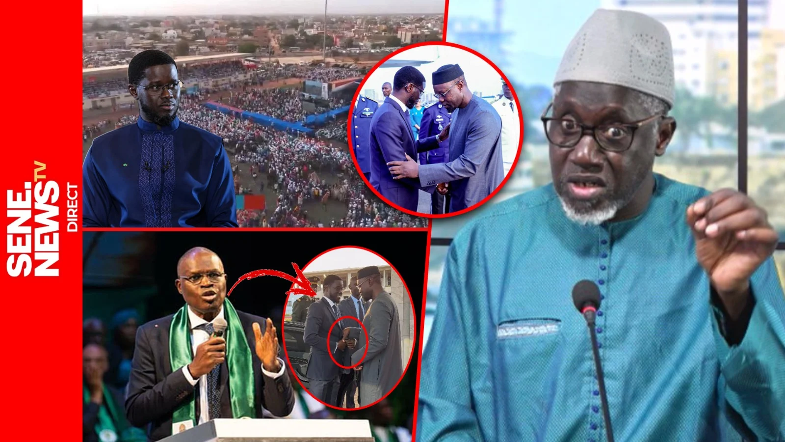 Political meeting between Senegalese leaders