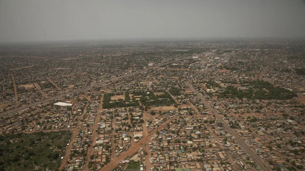 Protesters in Burkina Faso