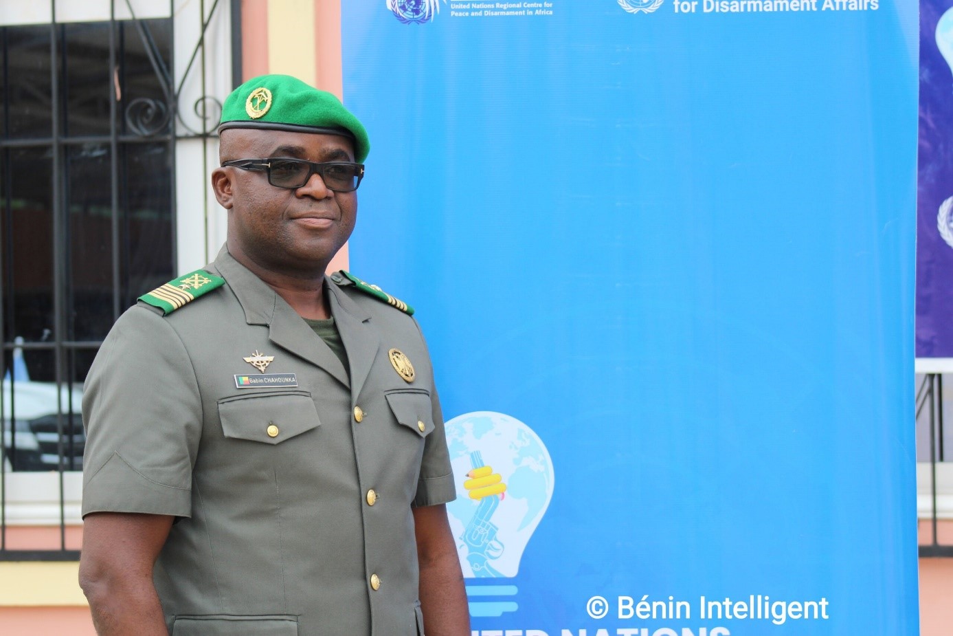 Colonel Major Chahounka, head of the presidential military cabinet