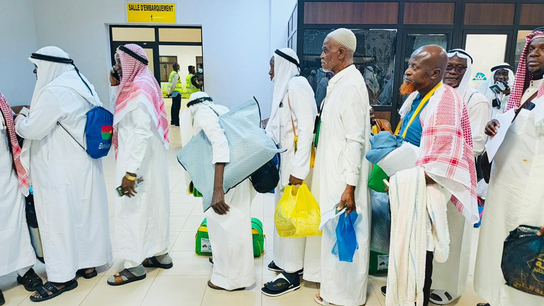 Pilgrims returning from Hajj 2026