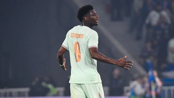 Aurélien Tchouaméni in action for Real Madrid