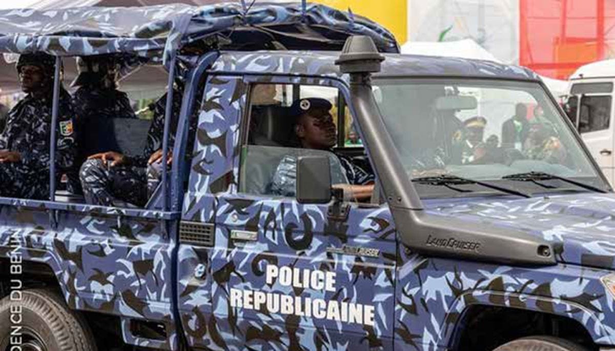 A republican police vehicle