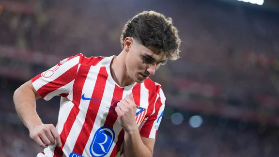 Julián Álvarez in action for Atlético Madrid