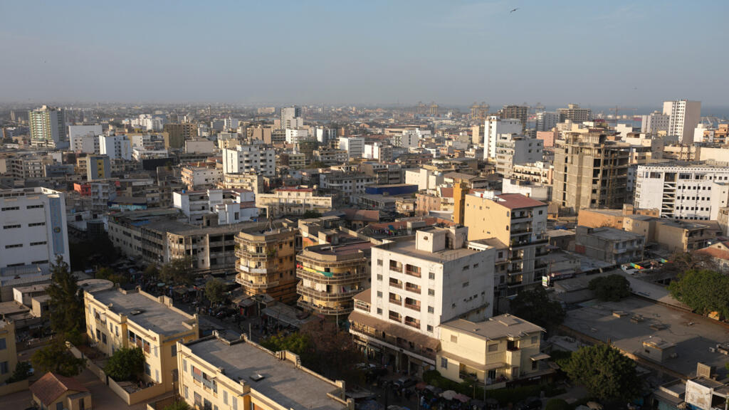 Panoramic view of Dakar's city center, Senegal, captured on Wednesday, March 18, 2026.
