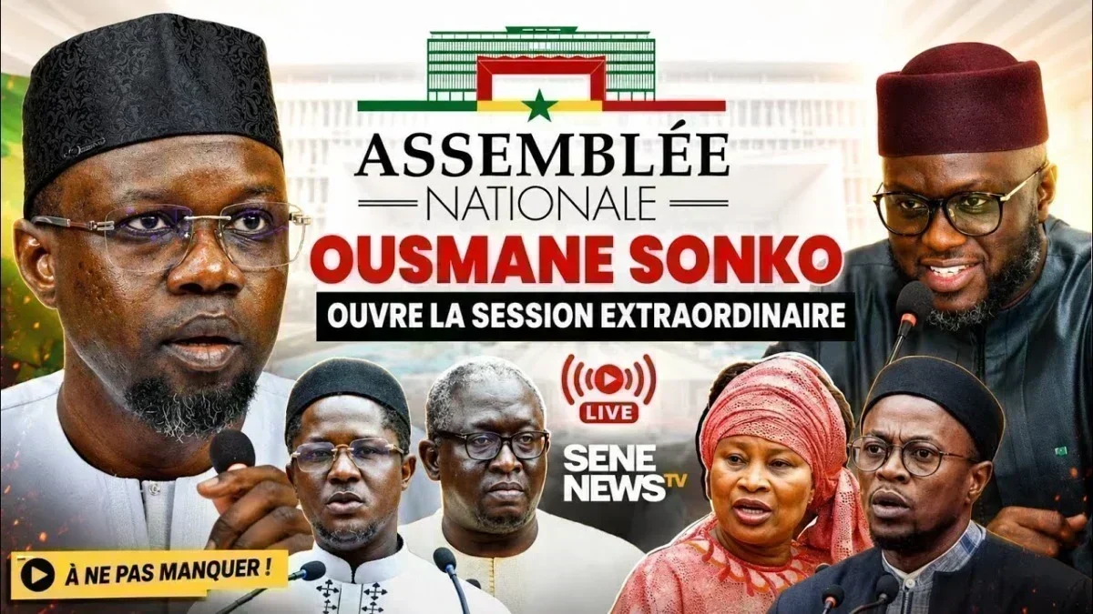 Senegal parliament convenes extraordinary session with sonko-led probes