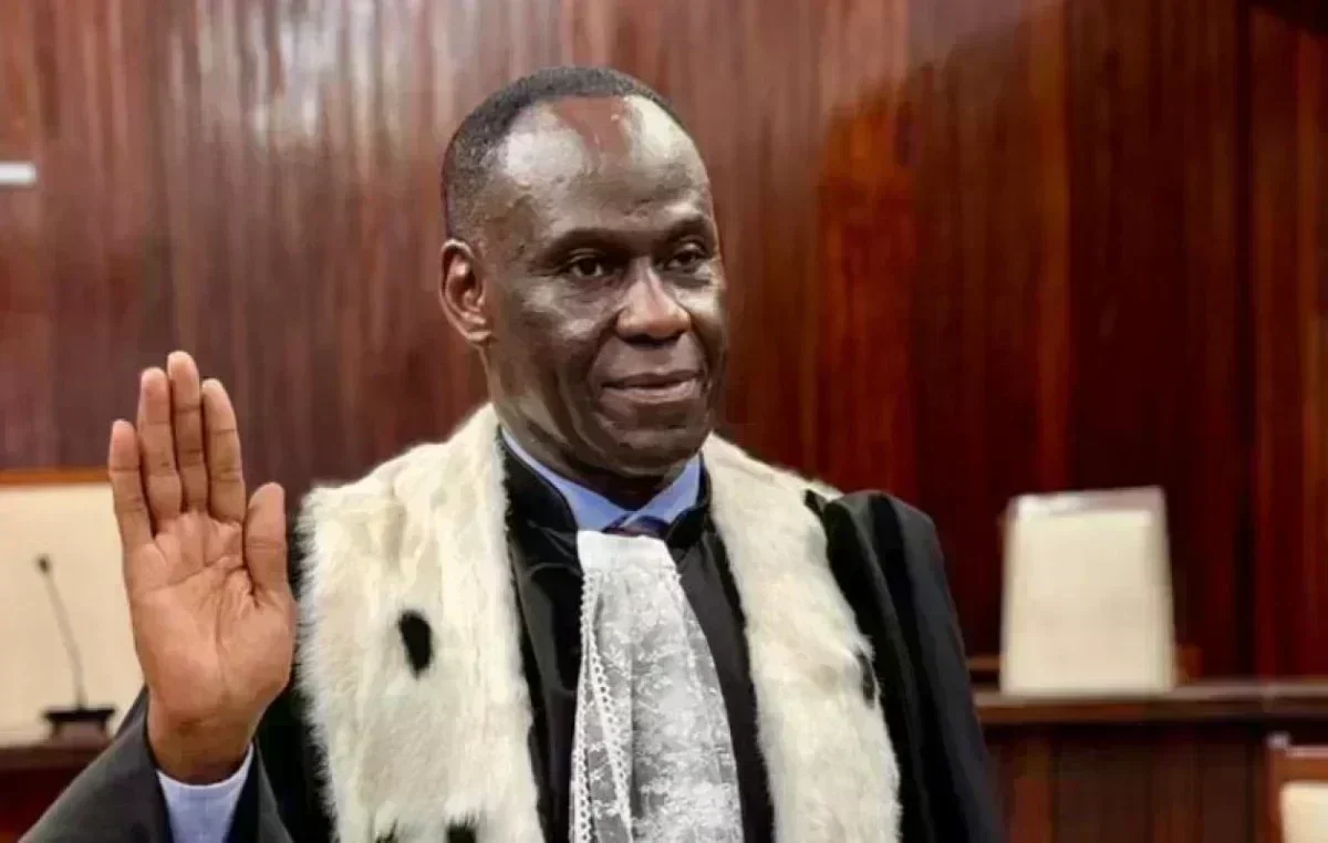 Ousmane Diagne takes office as Senegal's constitutional council president