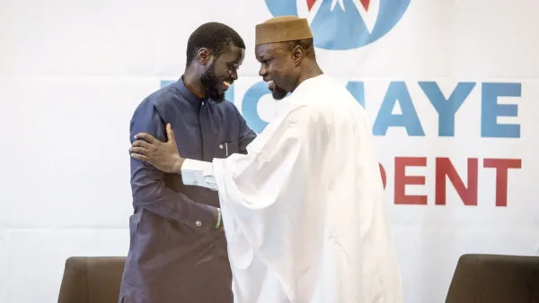 Ousmane Sonko and Bassirou Diomaye Faye